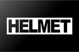 Helmet Metal Band Logo Vinyl Decal Car Window Guitar Laptop Sticker