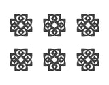 Breaking Benjamin 1.5" Small Vinyl Decals Laptop Helmet Phone Stickers Set of 6