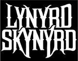 Lynyrd Skynyrd band Logo Vinyl Decal Laptop Car Window Speaker Sticker