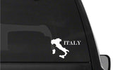 Italy Vinyl Decal Car Window Laptop Italian Land Italia Sticker