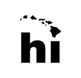 Hawaii Vinyl Decal Car Window Laptop Hawaiian Islands Sticker