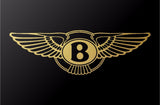 Bentley Motors Emblem Logo Vinyl Decal Car Window Body Laptop Sticker