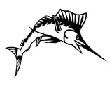 Sailfish Vinyl Decal Car Truck Window Boat Fishing Sticker Large Sizes