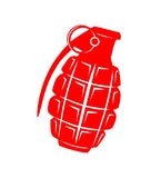 MK 2 Hand Grenade Vinyl Decal Car Truck Window Laptop Pineapple Grenade Sticker