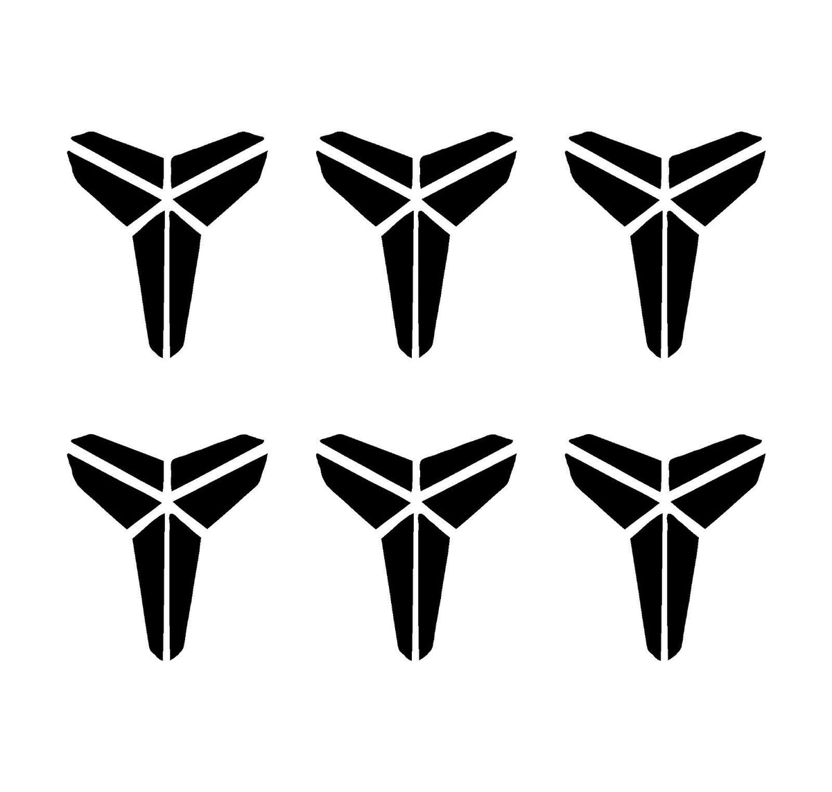 Decal Kobe Mamba Symbol Black Mamba Vinyl Decals Phone Laptop