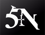 Nine Inch Nails NIN SIN Logo Car Window Laptop Guitar Vinyl Decal Sticker