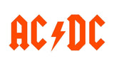 AC/DC Vinyl Decal Car Window Laptop Guitar ACDC Band Malcolm Young Sticker