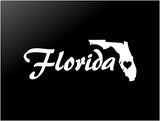 Florida State Vinyl Decal Car Window Laptop Sticker