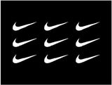 9 NIKE Swoosh Logo Vinyl Decals Small NIKE Stickers