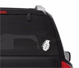 MK 2 Hand Grenade Vinyl Decal Car Truck Window Laptop Pineapple Grenade Sticker