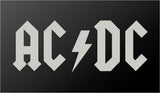 AC/DC Vinyl Decal Car Window Laptop Guitar ACDC Band Malcolm Young Sticker