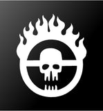 Mad Max Fury Road Skull Logo Vinyl Decal Car Window Laptop Sticker