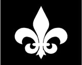 FRENCH fleur-de-lis Vinyl Decal Car Window Laptop France Sticker