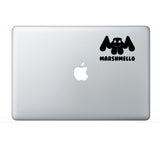 Marshmello EDM House Music DJ Logo Vinyl Decal Laptop Speaker Car Window Sticker