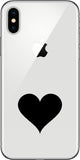 small Heart Symbol Vinyl Decals Phone set of 6 Heart sign Stickers Sheet of 6