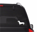 Dachshund Vinyl Decal Car Window Laptop Dog Breed Wiener Dog Silhouette Sticker