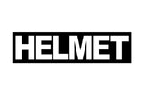 Helmet Metal Band Logo Vinyl Decal Car Window Guitar Laptop Sticker