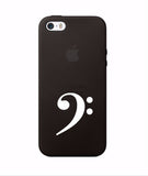 Bass Clef Symbol Vinyl Decals Laptop Phone Case Guitar Car Window Stickers Set