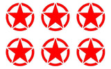 Small Army Jeep Decal USMC Military Star Vinyl Decal phone laptop  USMC Sticker