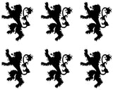 6 small House Lannister Logo Vinyl Decal Laptop Car GOT Window phone Sticker