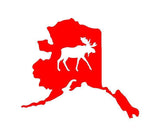 ALASKAN Vinyl Decal Car Window Laptop Sticker state of Alaska