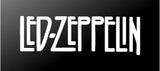 Led Zeppelin Vinyl Decal Car Window Laptop Guitar Speaker Sticker