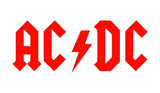 AC/DC Vinyl Decal Car Window Laptop Guitar ACDC Band Malcolm Young Sticker