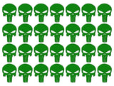 The Punisher Small 1" Skull Vinyl Decals Phone Laptop Gun Helmet Stickers Sheet