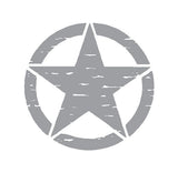 Distressed Army Jeep USMC Military Star Vinyl Decal Car Truck Sticker