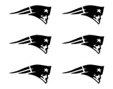 Small New England Vinyl Decals Phone Helmet Small Stickers Patriots Set of 6