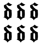 Small Shinedown rock band Vinyl Decal Laptop Car Window Speaker Sticker