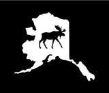 ALASKAN Vinyl Decal Car Window Laptop Sticker state of Alaska