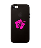 Hawaiian Hibiscus Flower Vinyl Decals Phone Laptop Small Stickers Set of 6