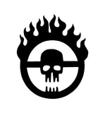 Mad Max Fury Road Skull Logo Vinyl Decal Car Window Laptop Sticker