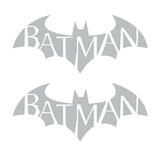 2 Batman Symbol Arkham City Asylum Gotham Vinyl Decals Car Laptop Stickers