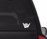 Hang Loose Vinyl Decal Shaka Symbol Hawaii Aloha Surf Car Window Laptop Sticker