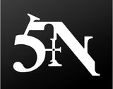 Nine Inch Nails NIN SIN Logo Car Window Laptop Guitar Vinyl Decal Sticker