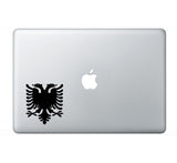 Albanian Eagle Vinyl Decal Car Window Laptop Albanian Coat of Arms Sticker