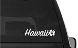 Hawaii Hibiscus Vinyl Decal Car Window Laptop Surf Sticker