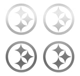 Pittsburgh Steelers Football NFL Vinyl Decals cup phone small Stickers Set of 4