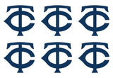 Minnesota Twins MLB symbol Vinyl Decal Cup Window set of 6 small Stickers