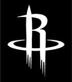 Houston Rockets Vinyl Decals car window Laptop Rockets Stickers