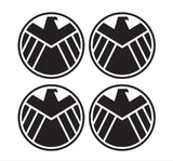 4 Agents of Shield Marvel 2" Vinyl Decals Phone Laptop Car Window Stickers Set