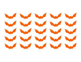 Bat Symbol Vinyl Decals Small 1.5" Stickers Sheet