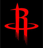 Houston Rockets Vinyl Decals car window Laptop Rockets Stickers