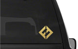 Foo Fighters Concrete and Gold Album Logo Car Window Laptop Vinyl Decal Sticker