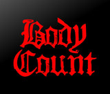 Body Count Bloodlust Ice-T Metal Band Car Window Laptop Speaker Sticker