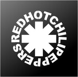 Red Hot Chili Peppers Band Vinyl Decal Car Window RHCP Logo Sticker Large Sizes