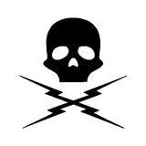 Death Proof Skull Vinyl Decal Car Truck Sticker
