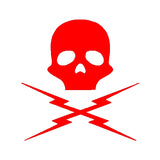 Death Proof Skull Vinyl Decal Car Truck Sticker